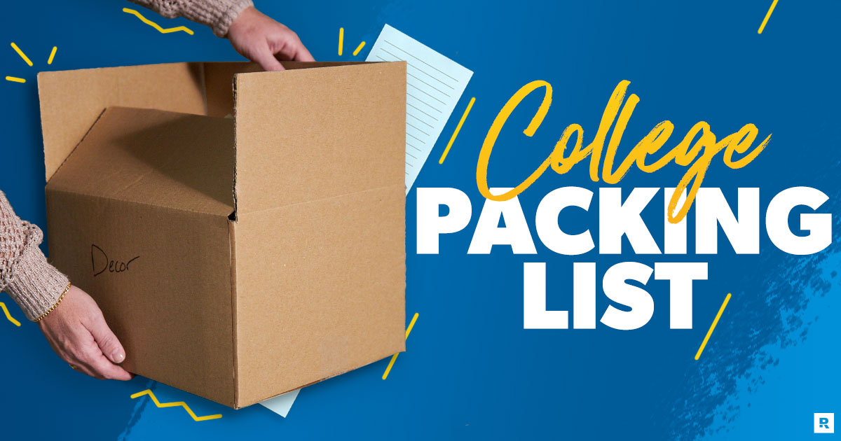 college packing list